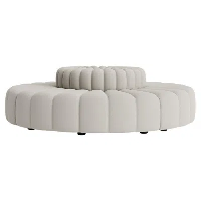 Pre-owned Norr11 'studio' Sofa By , Modular Sofa, Setup 6, Whisper (outdoor) In Gray