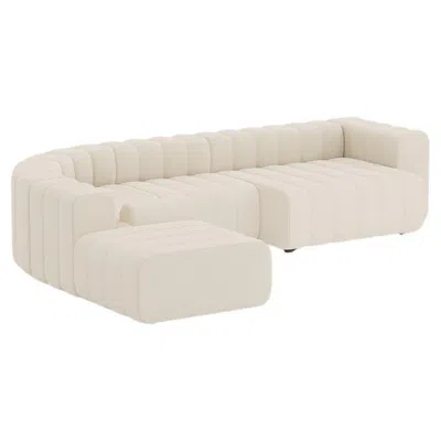 Pre-owned Norr11 'studio' Sofa By , Modular Sofa, Setup 9, White