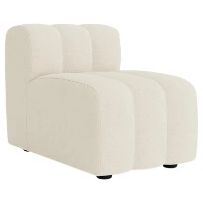 Pre-owned Norr11 'studio' Sofa By , Modular Sofa, Small Module, White