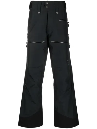 Norrøna Lofoten Flared Ski Trousers In Black