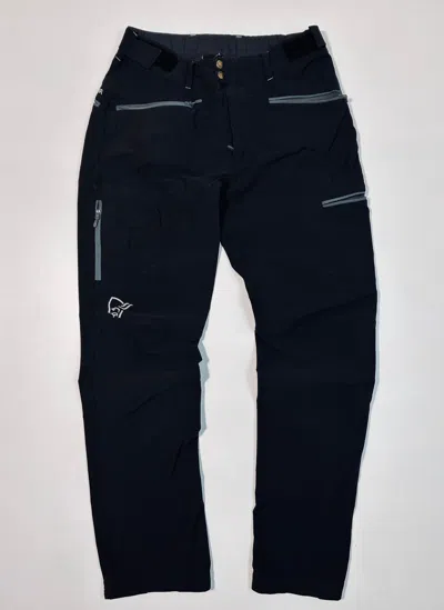 Pre-owned Norrona X Outdoor Life Norrona Flex1 Outdoor Black Pants / L Size