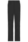 Norse Projects Aaren Cordura Tech Wool Elasticated Trouser In Charcoal Melange