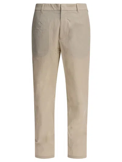 Norse Projects "aaren Travel Light" Trousers In Beige