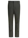 Norse Projects Aaren Travel Light Trousers Green In Black