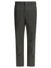 Norse Projects Aaren Travel Light Trousers Green In Gray