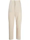 Norse Projects Aaren Travel Straight-leg Trousers In White