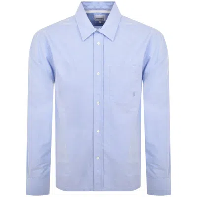 Norse Projects Blue Algot Shirt