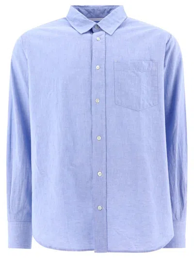 Norse Projects Algot Shirts Light Blue