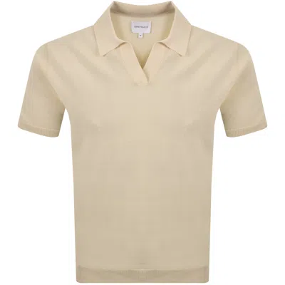 Norse Projects Anholt Paper Polo Cream In Neutral