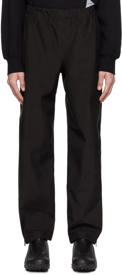 Norse Projects Arktisk Black Rain Trousers