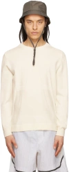 Norse Projects Arktisk Off-white Hybrid Sweater In Ecru