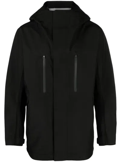 Norse Projects Arktisk Waterproof Hooded Jacket In Black