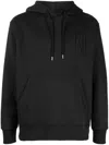 Norse Projects Arne Logo-embroidered Organic Cotton Hoodie In Black