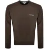 NORSE PROJECTS NORSE PROJECTS ARNE RELAXED LOGO SWEATSHIRT BROWN