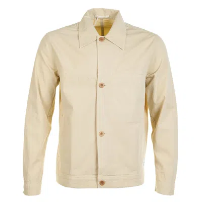 Norse Projects Arresskov Compact Cotton Overshirt Utility Khaki In Brown