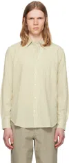 Norse Projects Beige Algot Relaxed Cotton Linen Shirt In Neutral