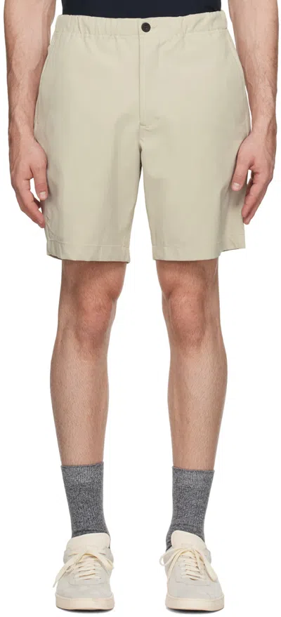 Norse Projects Beige Ezra Shorts In Stone