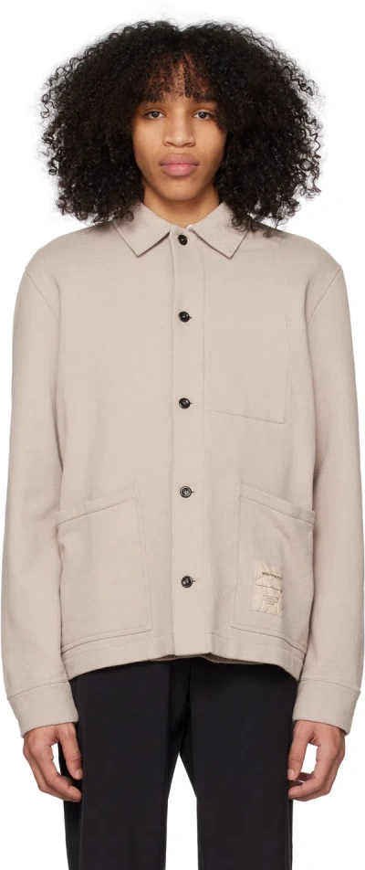 Norse Projects Jorn Tab Series Cotton Jacket In Light Khaki