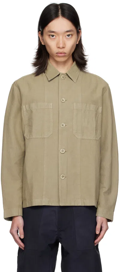 Norse Projects Beige Tyge Shirt In Clay
