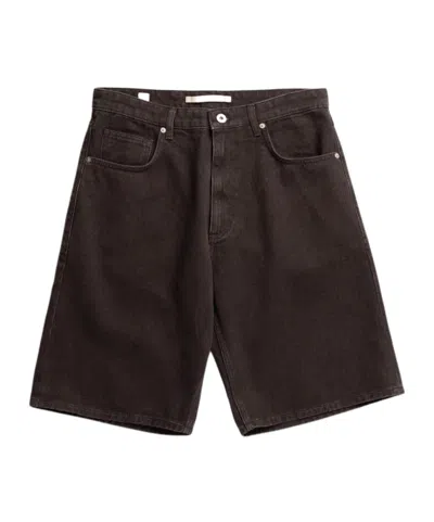 Norse Projects Belt Loop Shorts In Brown