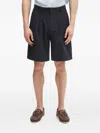 Norse Projects Benn Pleated Shorts In Black