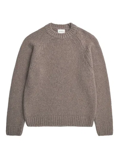 Norse Projects Birger Raglan-sleeve Sweater In Nude