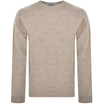 Norse Projects Birnir Lambswool Jumper Beige
