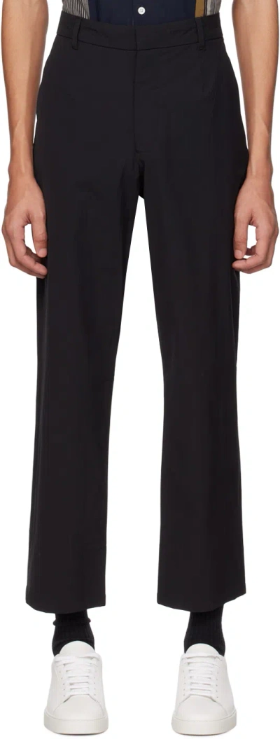 Norse Projects Black Aaren Travel Trousers
