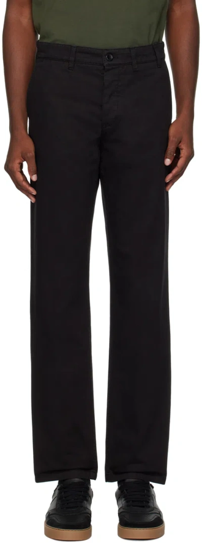 Norse Projects Black Aros Heavy Trousers