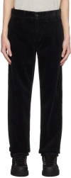 Norse Projects Black Aros Heavy Trousers In Black