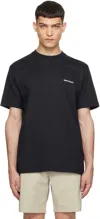 Norse Projects Black Johannes T-shirt In Black