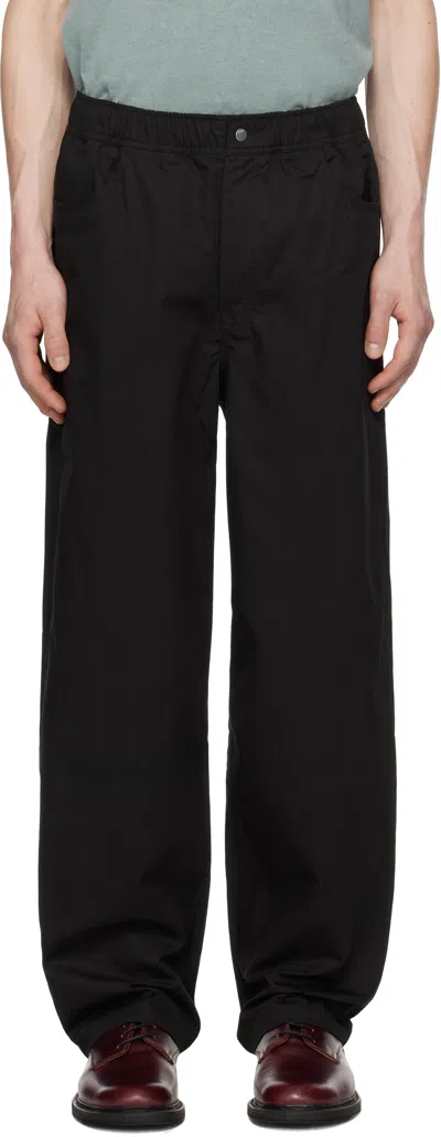 Norse Projects Black Ragnar Fine Broken Twill Trousers