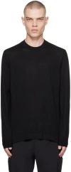Norse Projects Black Teis Sweater In Black