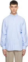 Norse Projects Blue Algot Shirt In Pale Blue