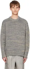 Norse Projects Blue & Beige Rasmus Sweater In Clay