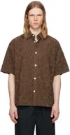 Norse Projects Short-sleeve Shirt In Brown