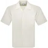Norse Projects Short Sleeve Carsten Tencel Shirt In White
