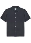 Norse Projects Carsten Poplin Shirt In Navy