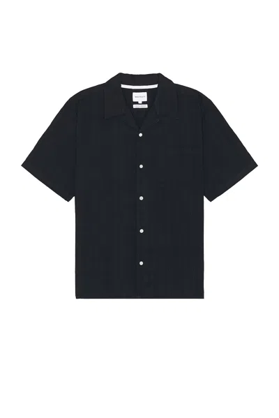 Norse Projects Navy Carsten Shirt In Blue