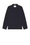 Norse Projects Carsten Solotex Twill Shirt In Dark Navy
