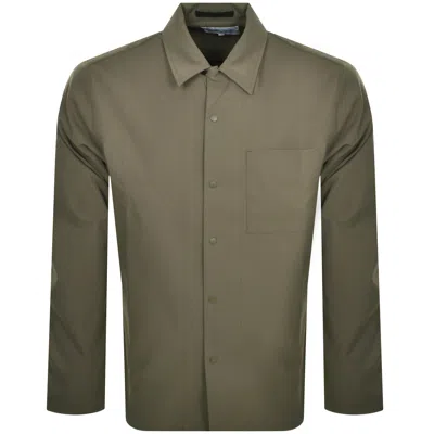 Norse Projects Carsten Solotex Twill Shirt Green