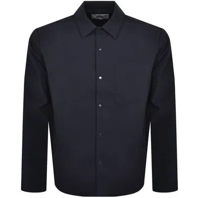 Norse Projects Carsten Solotex Twill Shirt Navy