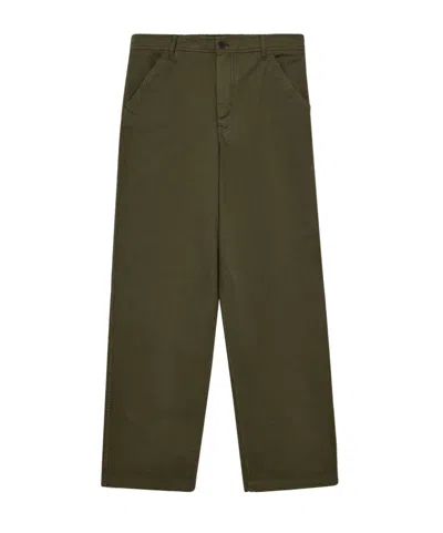 Norse Projects Casual Pants With Belt Loops In Green