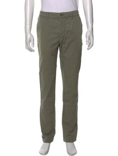 Pre-owned Norse Projects Chinos In Green