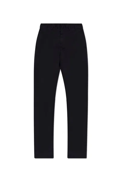 Norse Projects Aros Cotton Tapered Trousers In Black