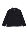 Norse Projects Collared Casual Jacket In Black