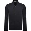 Norse Projects Compact Overshirt Navy In Blue