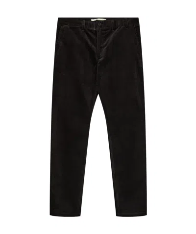 Norse Projects Corduroy Casual Pants In Black
