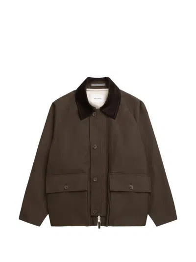 Norse Projects Corduroy Collar Jacket In Multi