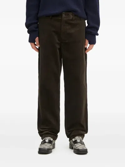 Norse Projects Corduroy Cotton Trousers In Green